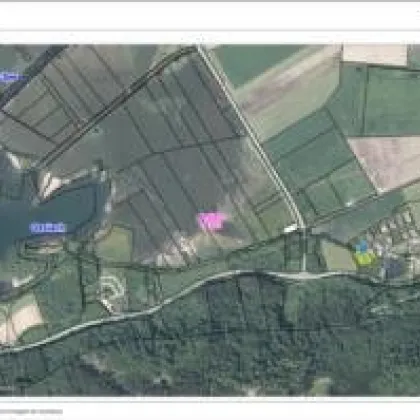 ebenes Baugrundstück  1159 m² -  Alt Ossiach  - ohne Bauverpflichtung - Mit weißer Gartenhütte  : ) - Bild 2