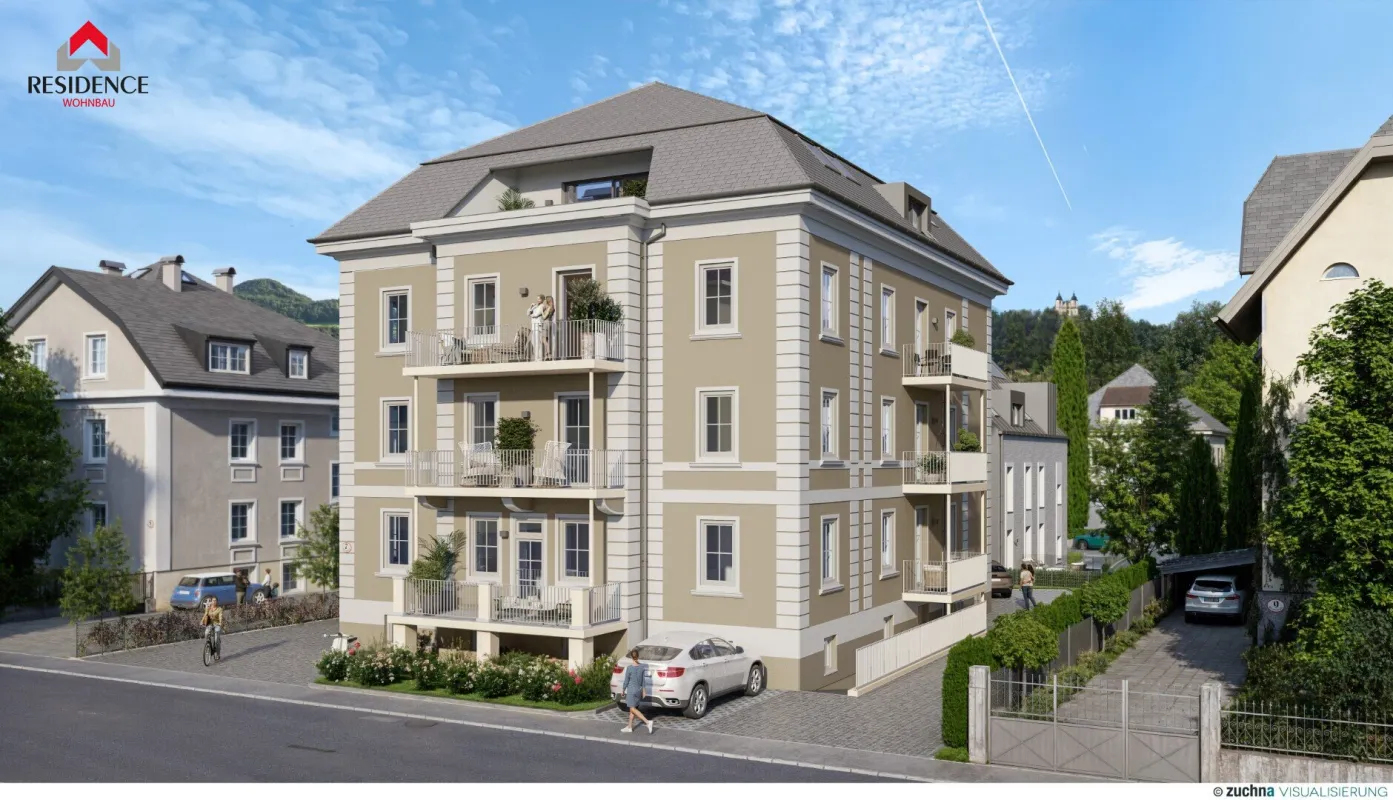 Generalsanierte 2-Zimmerwohnung in Ceconi-Villa mit Lift und Balkon - Bild 1