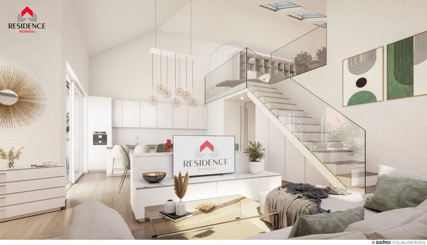 2-Zimmerwohnung mit 118 m² und großzügiger Galerie | Elisabeth-Vorstadt - Bild 1