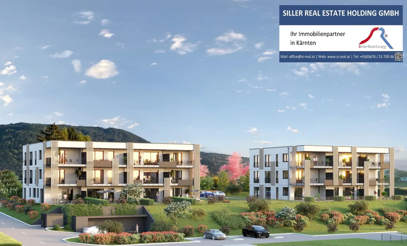 Weitblick & Wohlgemfühl: Moderne 3-Zimmer Wohnung in Lendorf - Bild 1