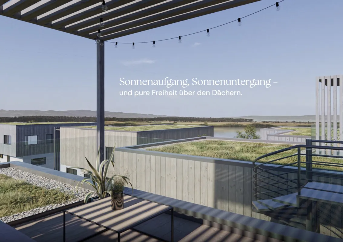 Seesuiten Lanzenkirchen – Panoramasuite 2: 4-Zimmer-Wohntraum mit Weitblick & Dachterrasse - Bild 1