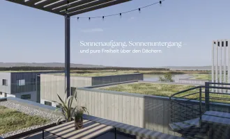 Seesuiten Lanzenkirchen – Panoramasuite 2: 4-Zimmer-Wohntraum mit Weitblick & Dachterrasse