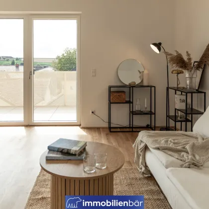 Neubau Anlegerwohnung im Zentrum von Grieskirchen - Top 1 Haus Prechtlerstraße / 2 Zimmerwohnung mit Blick über Grieskirchen - Bild 2