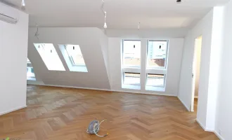 Exklusive Dachgeschosswohnungen mit Außenflächen in einem schönen Altbau