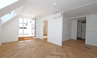 Exklusive Dachgeschosswohnungen mit Außenflächen in einem schönen Altbau