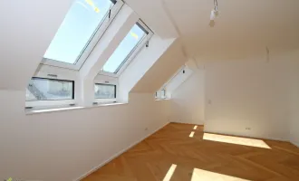 Exklusive Dachgeschosswohnungen mit Außenflächen in einem schönen Altbau