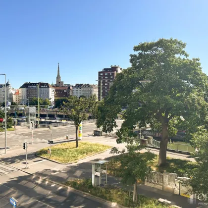 Lichtdurchflutete 2,5 Zimmer Wohnung in Topp Lage mit grosser Loggia und Grünblick auf Donaukanal! - Bild 2