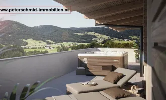 BAUSTART ERFOLGT - PROVISIONSFREI! Exklusives Wohnen in Mondsee - 3 Zimmer-Wohnung mit großer Dachterasse, Lift und Tiefgarage - BAURECHTSEIGENTUM