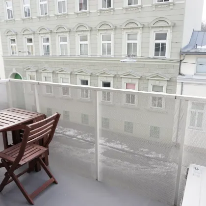 Helle, ruhige 2-Zimmer-Wohnung mit einem Balkon und einer Klimaanlange bei U1/Troststraße - Bild 3