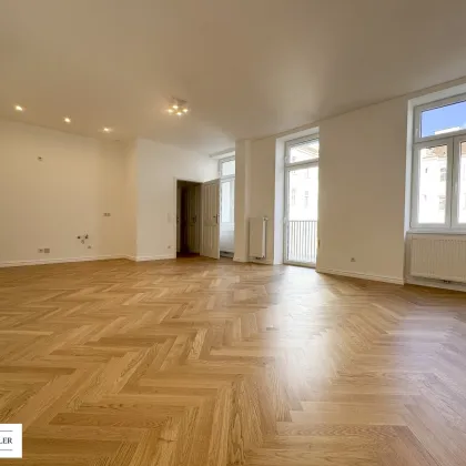 Altbau trifft Design – Traumhafte 3-Zimmer-Wohnung frisch saniert mit hofseitigem Balkon - Bild 2