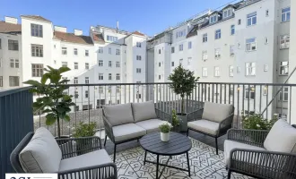 Altbau trifft Design – Traumhafte 3-Zimmer-Wohnung frisch saniert mit hofseitigem Balkon