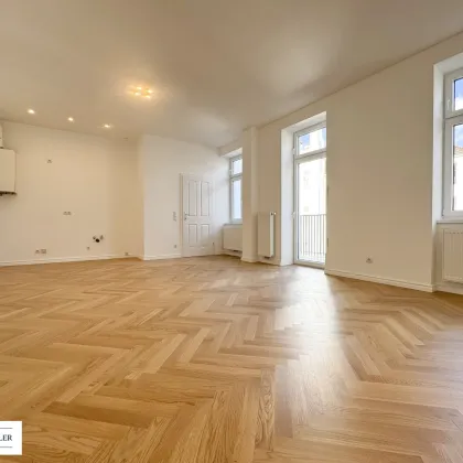 Altbau trifft Design – Traumhafte 3-Zimmer-Wohnung frisch saniert mit hofseitigem Balkon - Bild 2