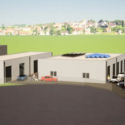 Top Deal // Hochwertige 50m² Neubauhalle mit elektrischem Tor und über 5m Deckenhöhe. - Bild 2