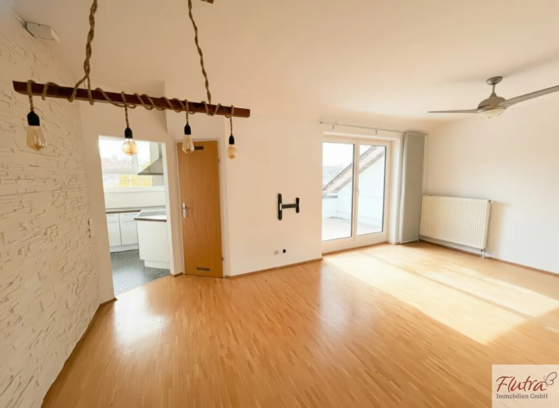 Moderne 3-Zimmer Dachgeschosswohnung mit Terrasse in Thalheim bei Wels! - Bild 1