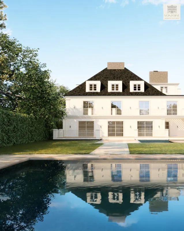 Exklusive STIL-VILLA mit riesigem GARTENAREAL, eingebettet in die malerischen Weinhänge und mit traumhaftem Panoramablick auf das Stift Klosterneuburg - Bild 1