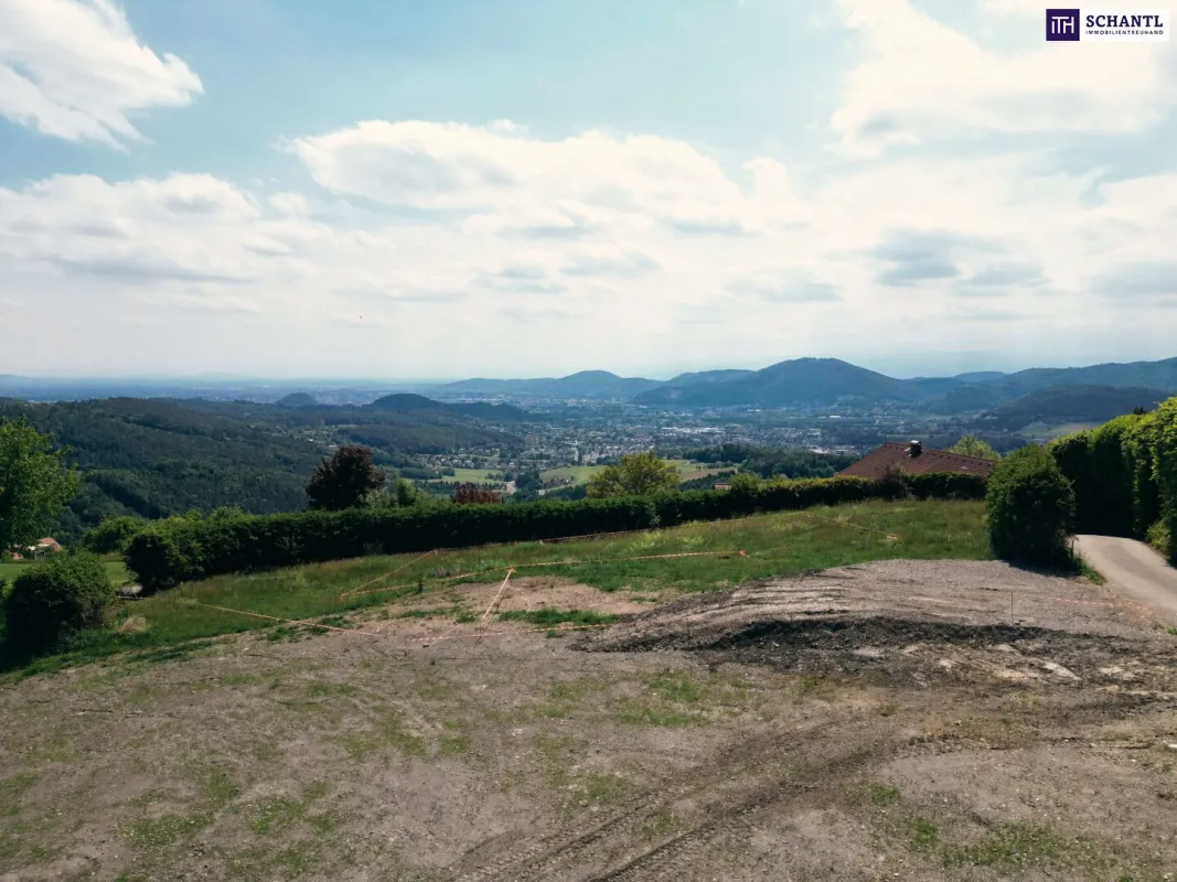 EIN AUSBLICK DER VERZAUBERT! IHR TRAUMHAUS AM ZÖSENBERG MIT BLICK ÜBER GRAZ! Idyllisch & unvergleichlich! VEREINBAREN SIE JETZT IHREN BESICHTIGUNGSTERMIN! - Bild 1