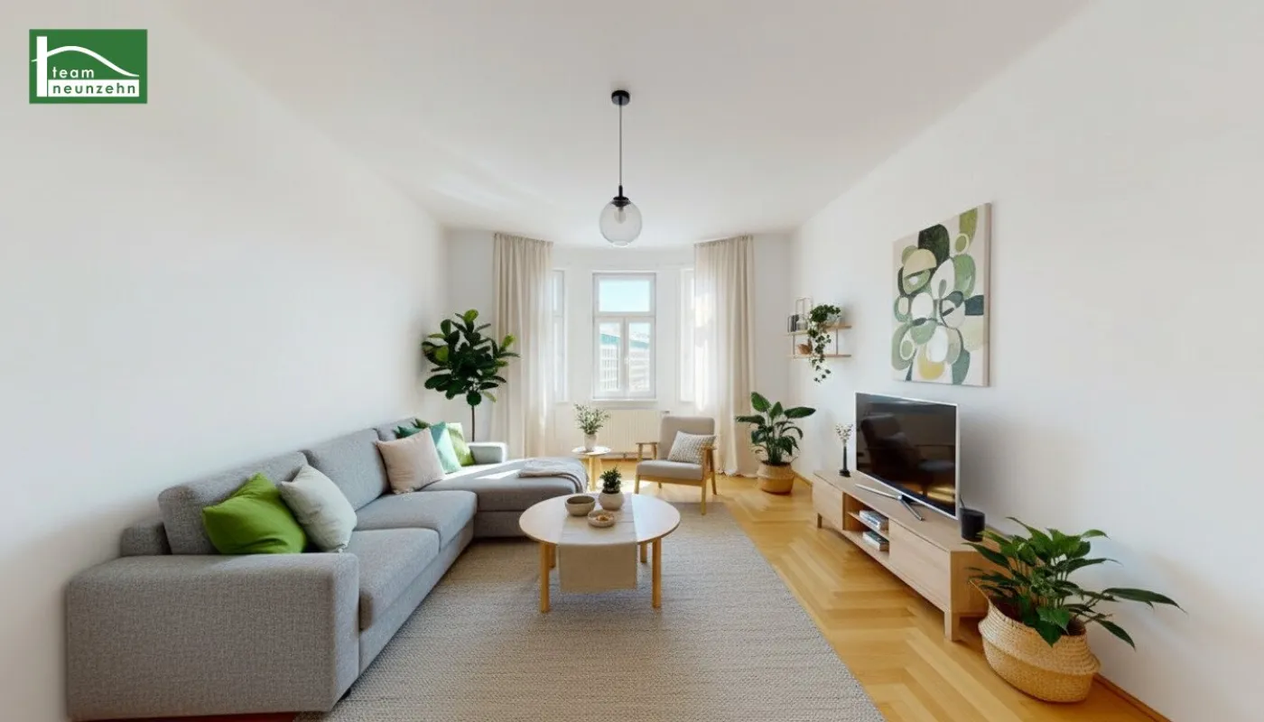 3-Zimmer-Highlight mit großzügiger Loggia  und Top-Ausstattung – Nähe Schloss Belvedere - Bild 1