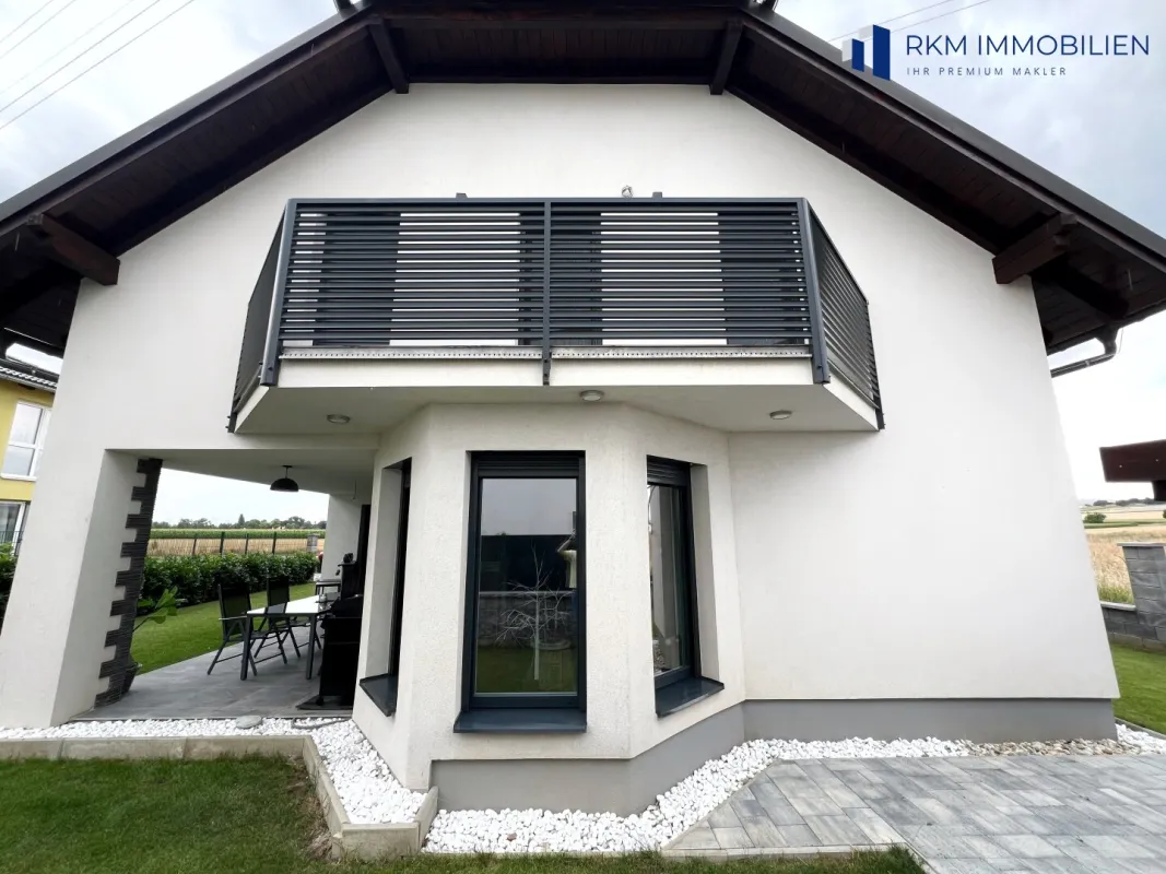 Luxuriöses Einfamilienhaus in Gerasdorf: 6 Zimmer, 207m², Terrasse & Balkone! - Bild 1
