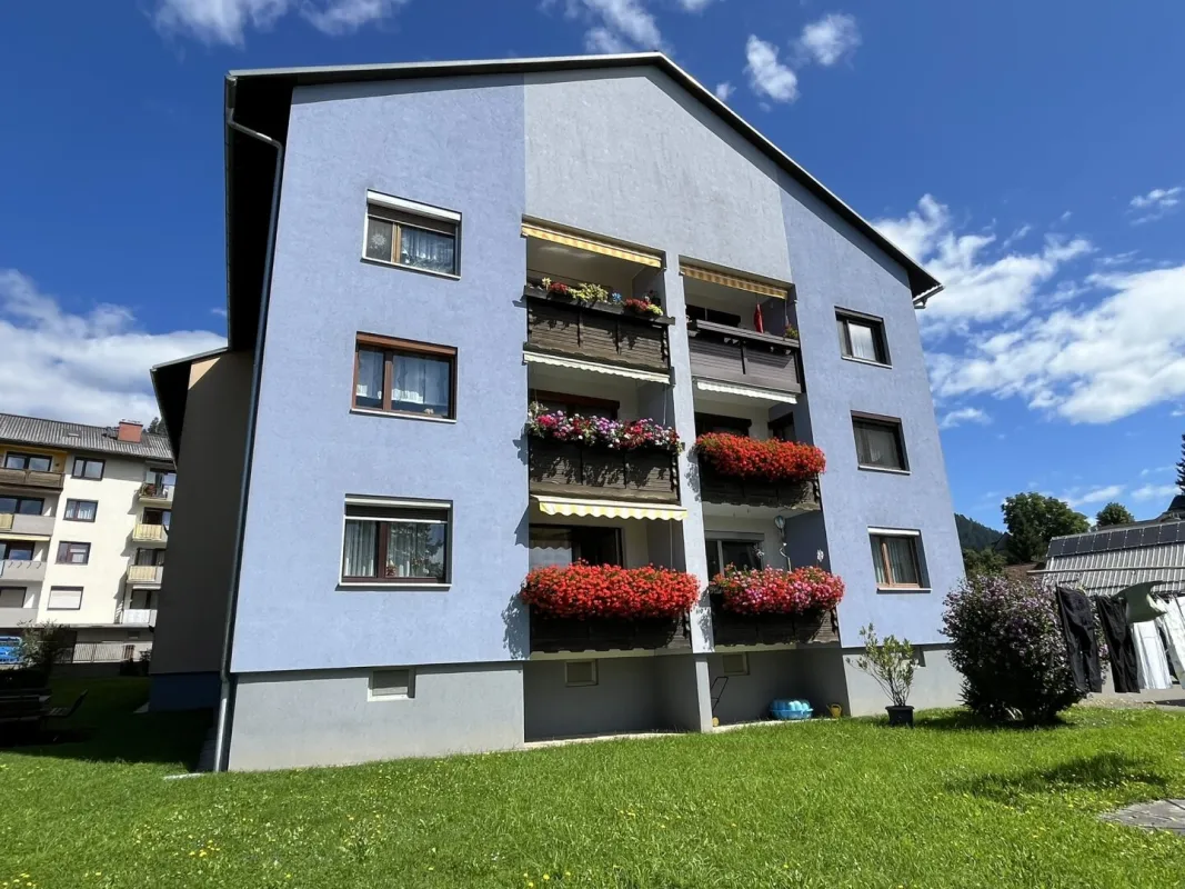 ++Geräumige 3-Zimmer Wohnung mit Loggia und toller Aussicht in Fohnsdorf - voll möbliert++ - Bild 1