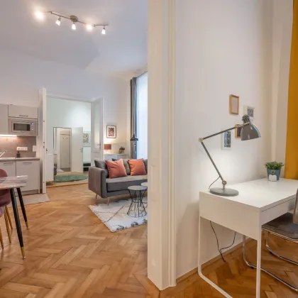 Altbau-Cityapartment komplett hofseitig & ruhig – sofort bezugsfertig | 3 Zimmer - Bild 3