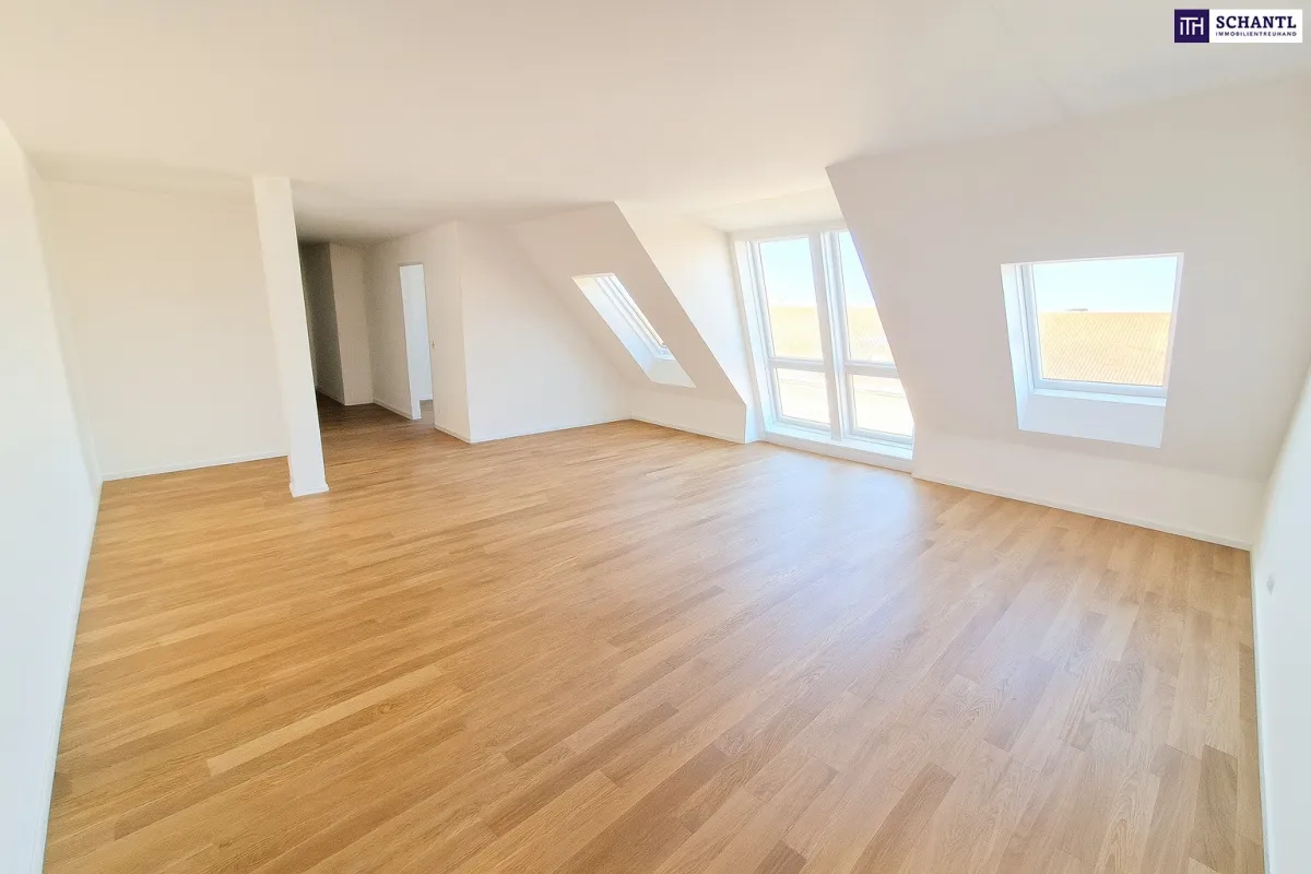 Exklusive 4-Zimmer-Dachgeschosswohnung in revitalisiertem Altbauhaus – Stilvolles Wohnen mit Dachterrasse, Parkettboden, Klimaanlage & Luftwärmepumpe auf modernstem Stand - Bild 1