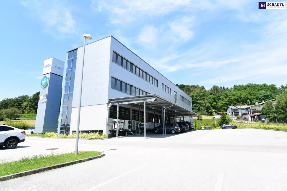 Ausgezeichnete Chance für Ihr neues Büro: Gewerbeimmobilie in Laßnitzhöhe - Büro- und Geschäftsräumlichkeiten auf 425 m² mit TOP-Ausstattung, KFZ-Abstellplätzen, E-Ladestationen & Klimaanlage! Sichern Sie sich jetzt Ihren Besichtigungstermin! - Bild 1