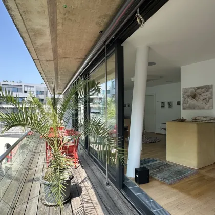 128m² ruhige - lässige Praxis- oder Büro-Einheit mit 33m² großem Süd-Westbalkon Nähe Kunsthaus, 2 TG Plätze optional - Bild 2