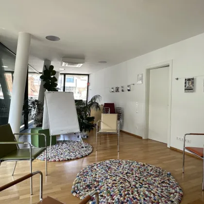 128m² ruhige - lässige Praxis- oder Büro-Einheit mit 33m² großem Süd-Westbalkon Nähe Kunsthaus, 2 TG Plätze optional - Bild 3