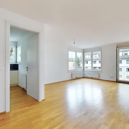 Kaasgraben, moderne 4-Zimmer-Wohnung mit 2 Balkonen, perfekte Raumaufteilung! - Bild 3