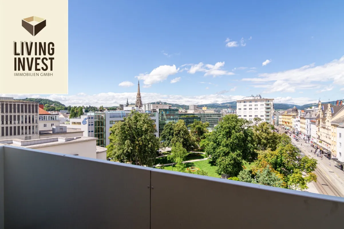 Wohnen über den Dächern – moderne 3-Zimmer-Wohnung in Linzer Zentrumslage - Bild 1