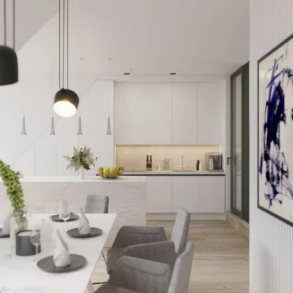 Exklusive Dachgeschoss-Maisonette mit 2 Terrassen im 7. Bezirk - Bild 2