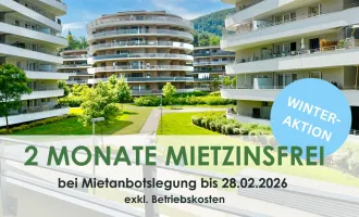 AKTION - 2 MONATE MIETZINSFREI - Green City Living – Wohnen im Park, Leben mit Stil