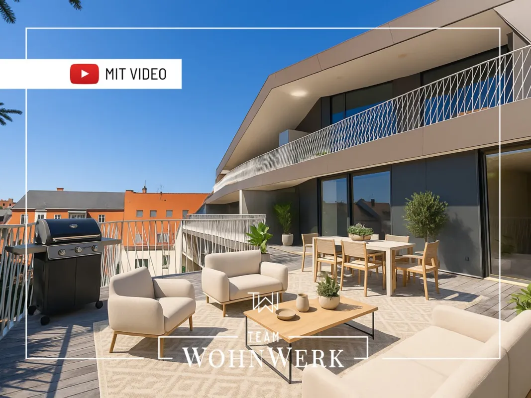 Exklusive Innenstadtwohnung mit großer Süd-Terrasse & Infrarotkabine – ruhig & zentral in Graz! - Bild 1
