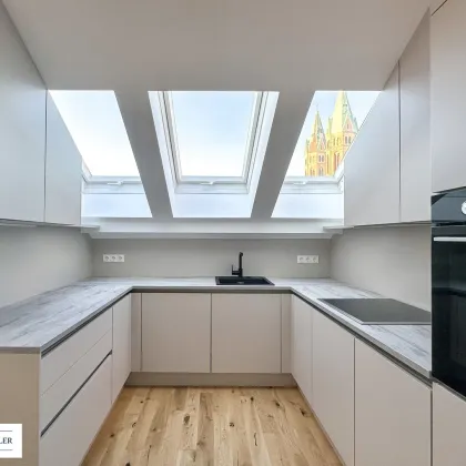 Elegantes Wohnen mit Wellness-Highlight: Dachgeschoßwohnung mit Terrasse und Sauna im 19. Bezirk - Bild 2