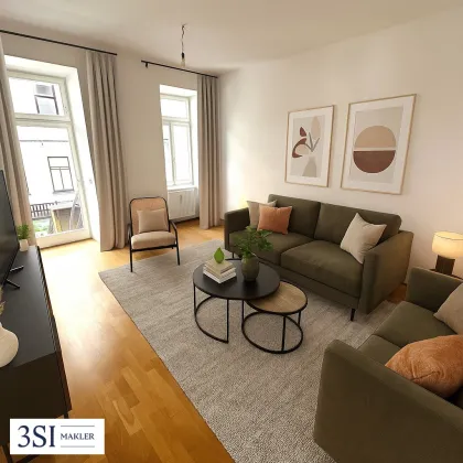 Elegante 2-Zimmer-Wohnung mit Eigengarten - in Top-Lage des 3. Bezirks - Bild 3