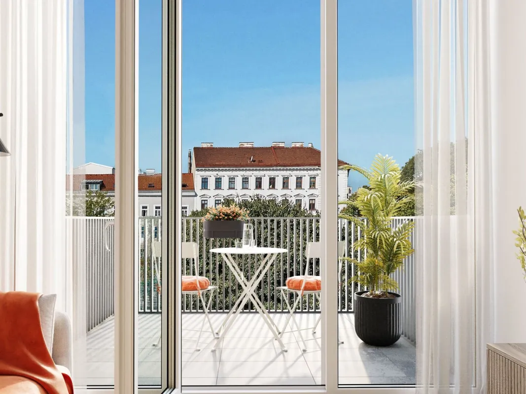 THE ARIK – 2 Zimmer, ein grünes Herz im Innenhof - Bild 1
