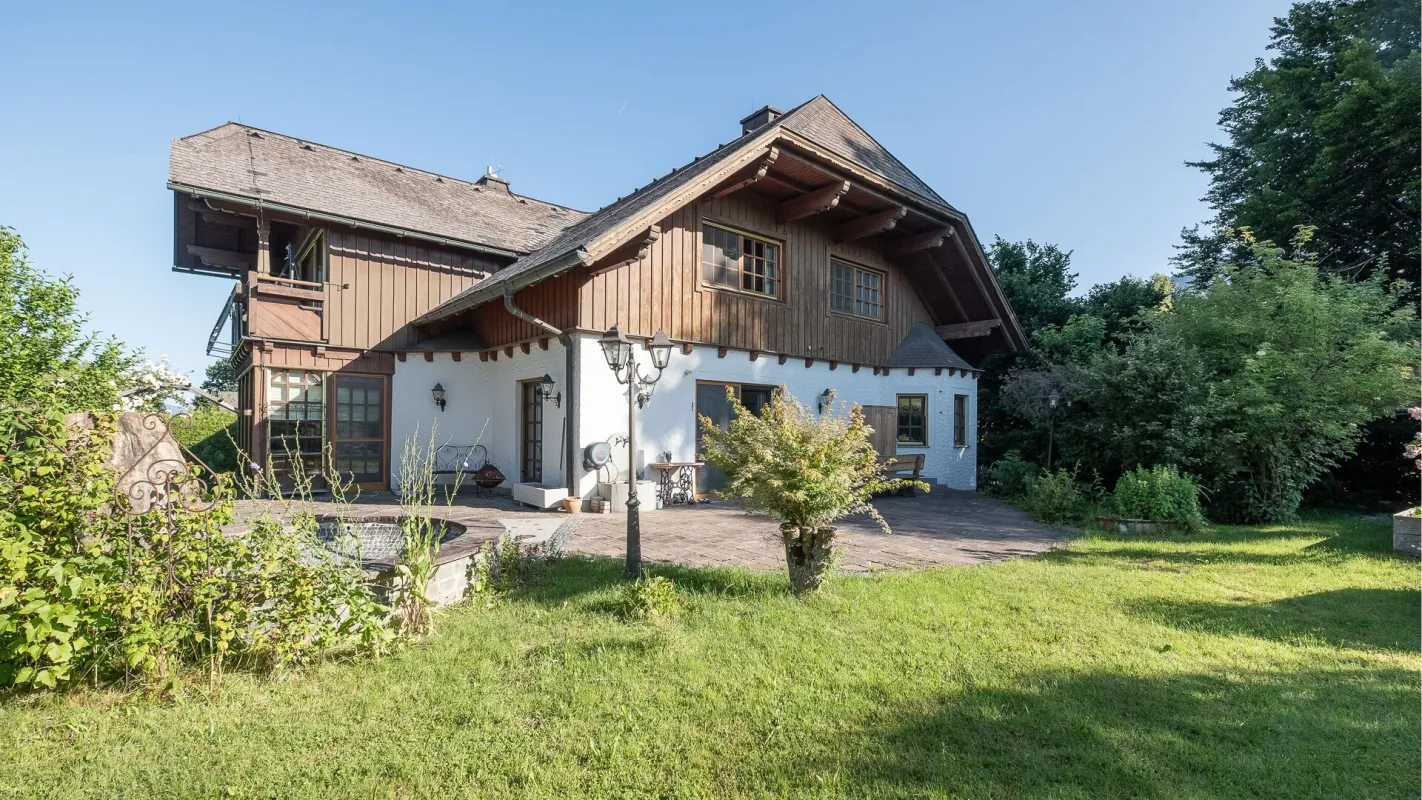 EDLBACH. IDYLLISCHES WOHLBEFINDEN MIT BERGKULISSE. - Bild 1