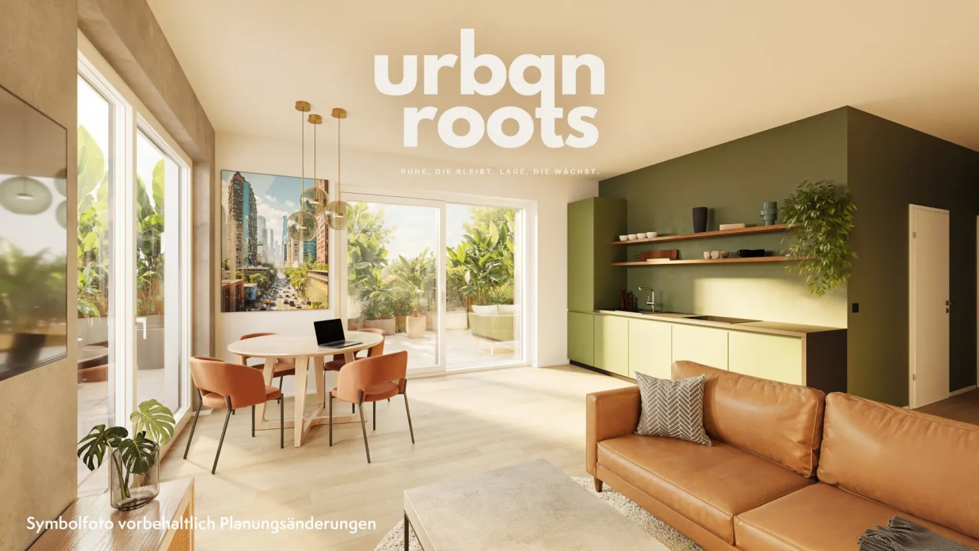 URBAN ROOTS – Top Floor mit Stil - Südostwohnung mit großer Terrasse im letzten Obergeschoss. - Bild 1