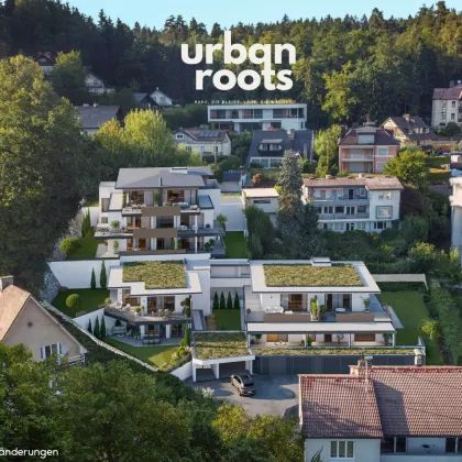 URBAN ROOTS am Kreuzbergl – Außergewöhnliches Wohnkonzept: Letztes Obergeschoss mit Eigengarten, 4 Zimmern und 2 Bädern. Mit herrlicher Aussicht! - Bild 2