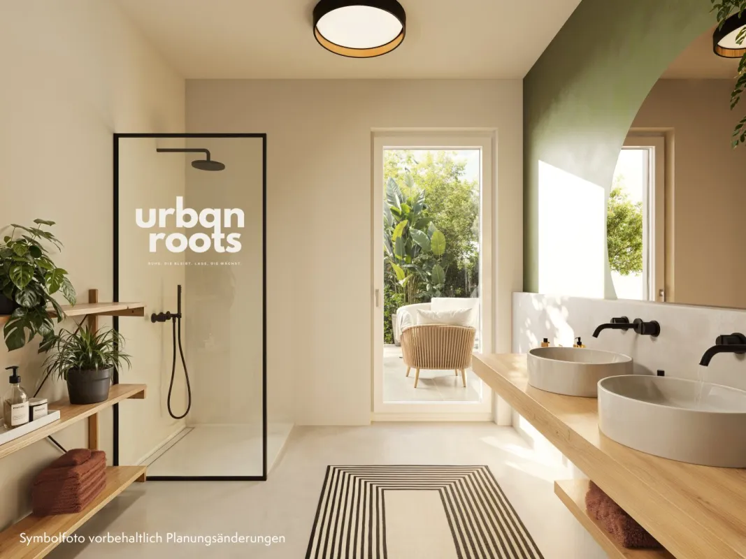 URBAN ROOTS am Kreuzbergl – 4 Zimmer-Eckwohnung mit separatem Elternbereich, smartem Grundriss und Südostterrasse. Beeindruckende Fernsicht. - Bild 1