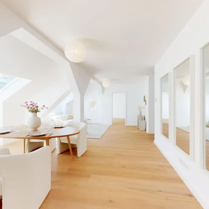PROVISIONSFREI--Bezaubernde Dachgeschosswohnung | Erstbezug nach Sanierung | Klimaanlage | Terrasse | Lift - Bild 2
