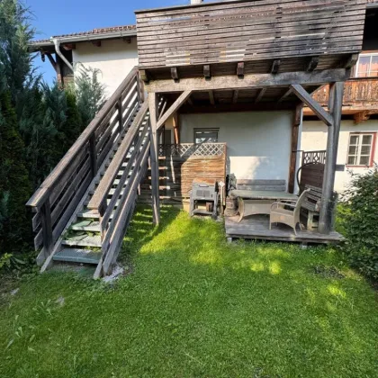 Eigentumswohnung mit großer westseitiger Terrasse und ostseitigem Balkon, Garten, Garage u. Parkplätze - Bild 3