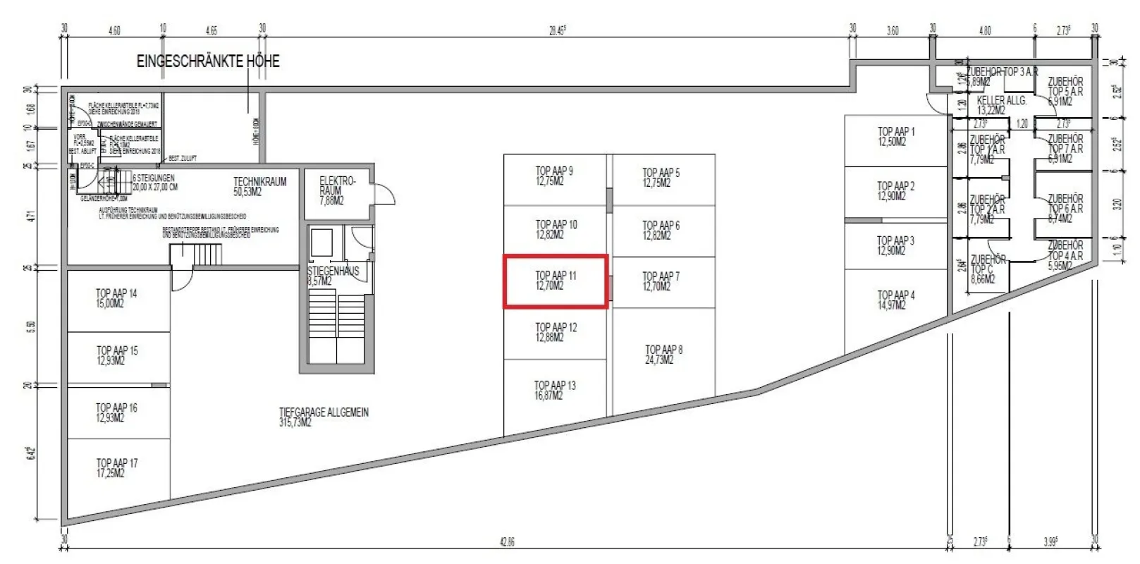 Tiefgaragenplatz in Wörgl zu verkaufen - Bild 1