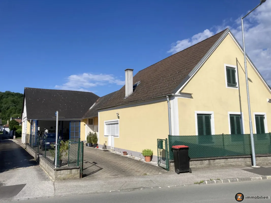 Nähe Oberwart: Renoviertes Einfamilienhaus mit Autowerkstatt! - Bild 1