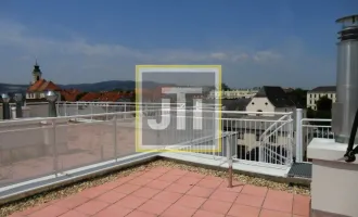 Exklusive 3-Zimmer Maisonette Wohnung im Herzen von Korneuburg mit imposanter Dachterrasse