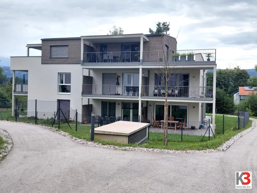 K3 - Garten-Neubauwohnung barrierefrei inkl. Tiefgarage, in ruhiger, zentraler Lage - Bild 1