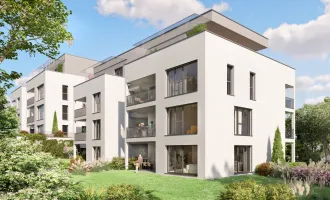 Erstbezug GEIDORF: 4 Zimmer Wohnung mit großem Garten!