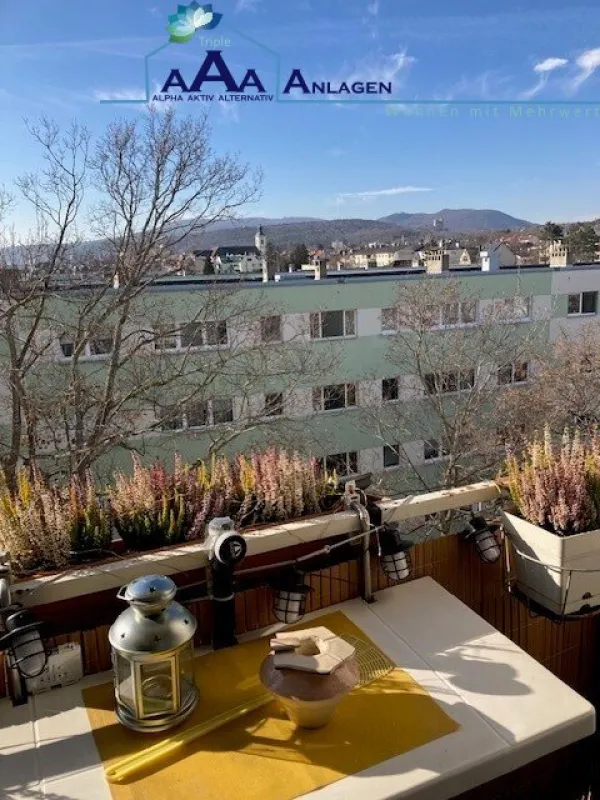 Traumhafte 3-Zimmer-Wohnung mit Loggia in Brunn am Gebirge – unverbaubarer Fernblick auf Burg Lichtenstein -  jetzt zugreifen! - Bild 1