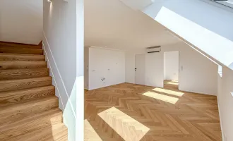 Elevate 1090 – Erstbezug: Dachgeschoss - Maisonette Wohnung (klimatisiert) nahe U6 Alser Straße, AKH!