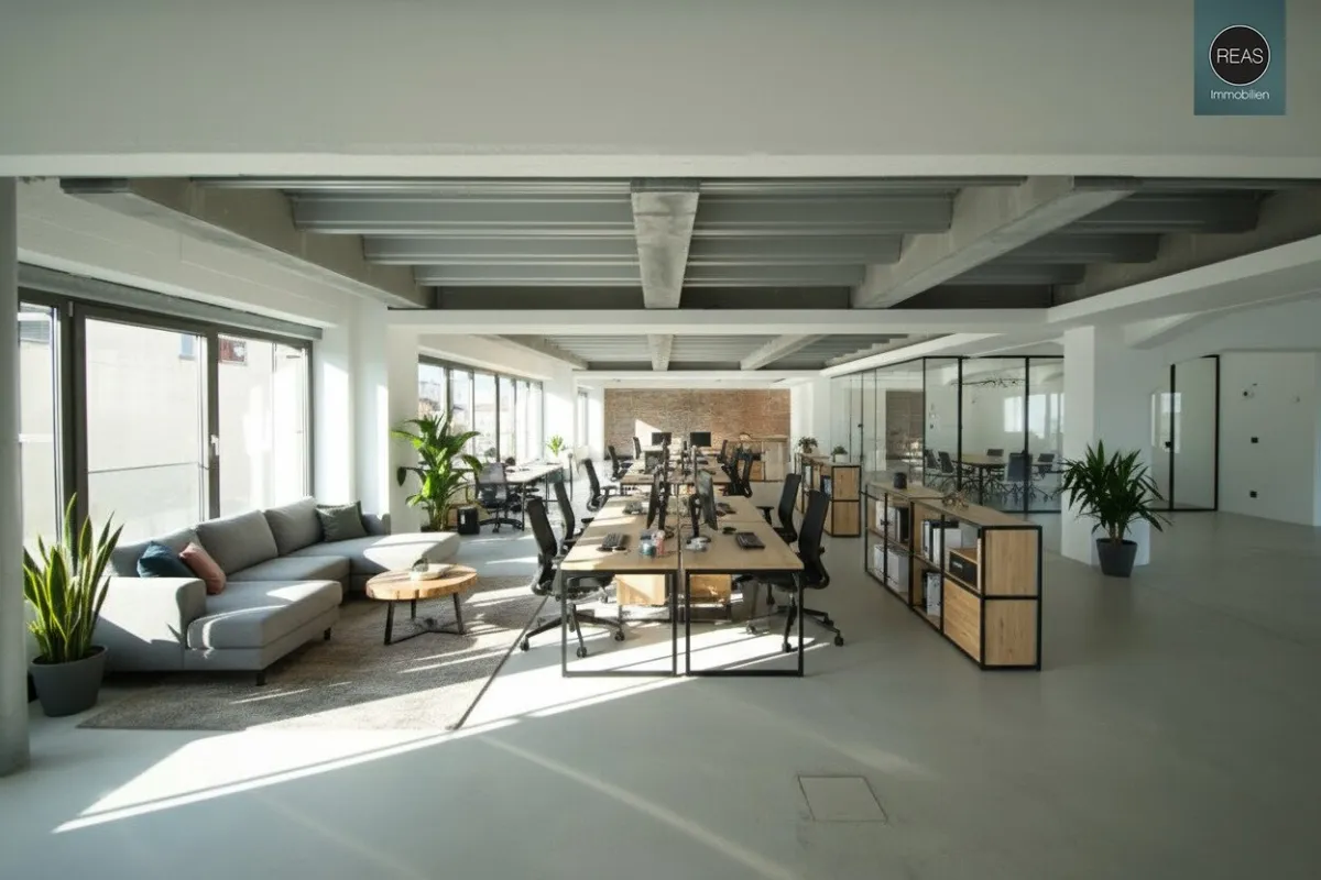 Loft Büro in der historischen Brotfabrik Wien! - Bild 1
